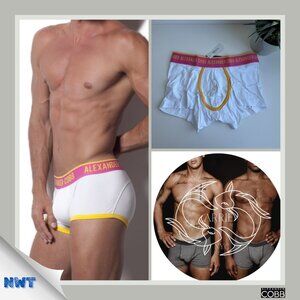 Alexander Cobb - Men's Boxer Short White